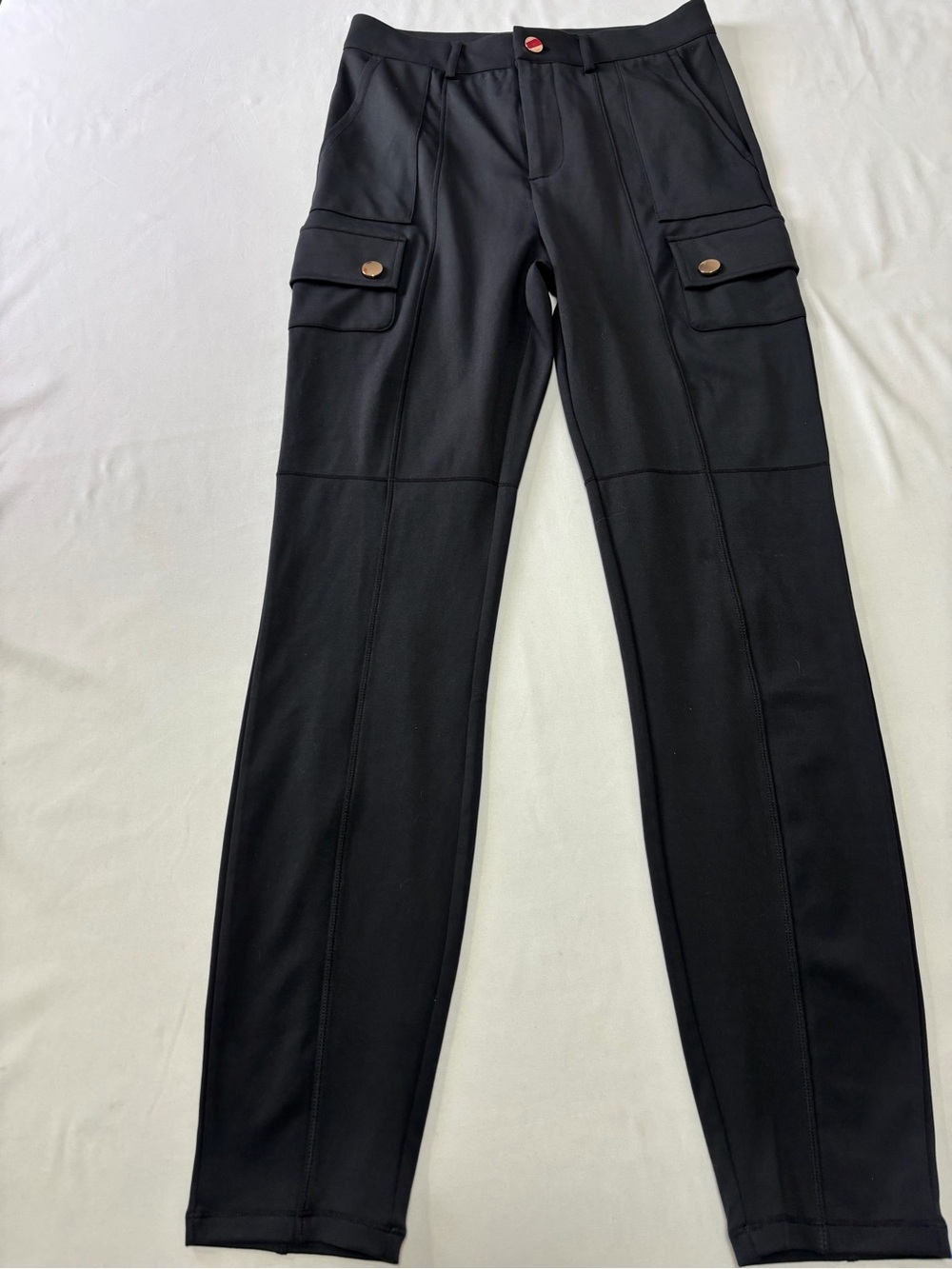HALARA Black High-Waist Cargo Pants